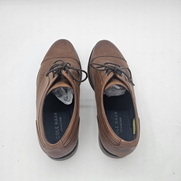 Cole Haan Carnegie Cap Toe Oxford Shoes Men’s Size 9.5 British Tan main image 7